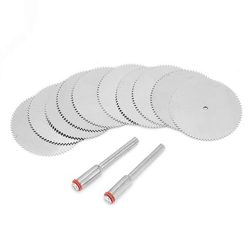 Metal Cutter Drill Attachment, Drill Attachment for Cutting, 10Pcs Stainless Steel Saw Blade Cutting Wheel Disc Rotary Drill Saw Blades Wood Cutting Tool Drill Saw Attachment (32MM) in Kuwait