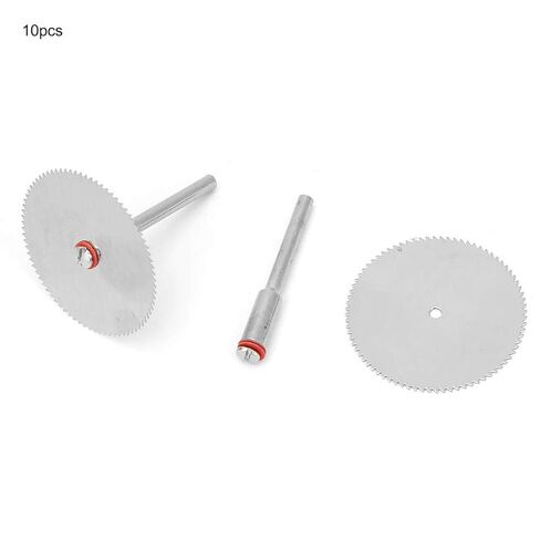 Metal Cutter Drill Attachment, Drill Attachment for Cutting, 10Pcs Stainless Steel Saw Blade Cutting Wheel Disc Rotary Drill Saw Blades Wood Cutting Tool Drill Saw Attachment (32MM) in Kuwait
