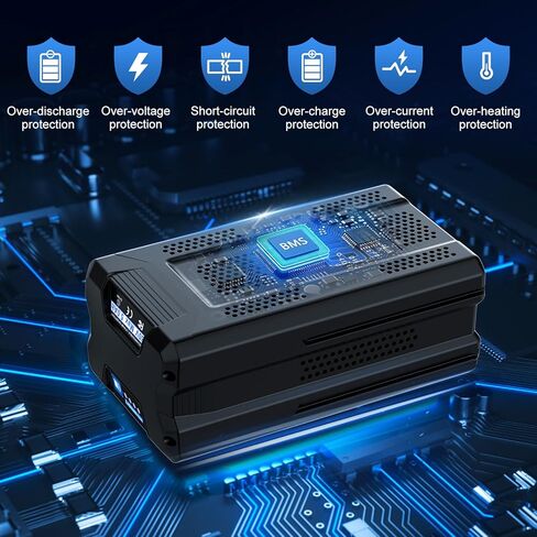 استبدال بطارية Amityke 80V 5.0Ah لبطارية Kobalt 80V Max، متوافقة مع أدوات الطاقة اللاسلكية Kobalt KB2580-06 KB680-06 KB580-06 KB480-06 KRC80-60 KRC30-60 in Kuwait
