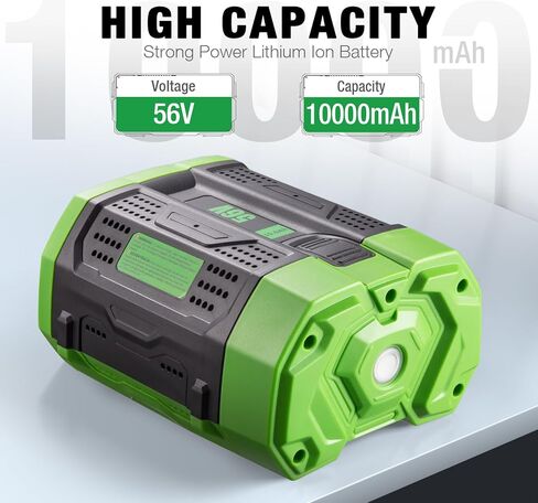 FirstPower 56V 10.0Ah Battery Replacement for EGO Battery 10Ah BA2800 BA4200 BA5600T 56V Lithium Battery Compatible with EGO 56 Volt Power Tools in Saudi Arabia