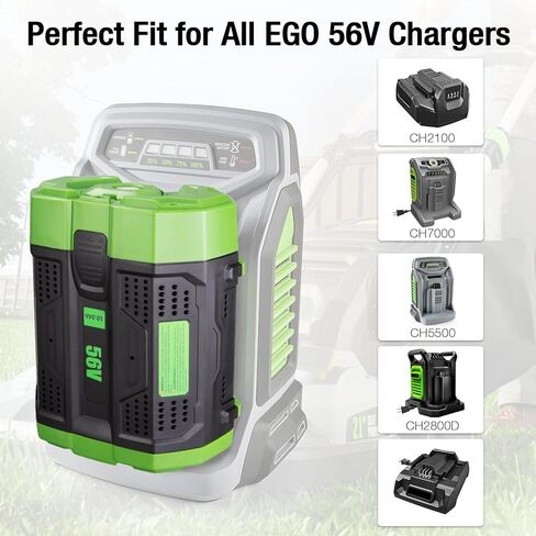 FirstPower 56V 10.0Ah Battery Replacement for EGO Battery 10Ah BA2800 BA4200 BA5600T 56V Lithium Battery Compatible with EGO 56 Volt Power Tools in Saudi Arabia
