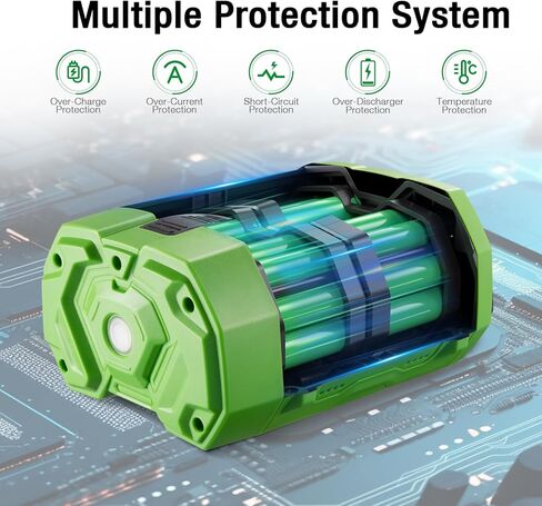 FirstPower 56V 10.0Ah Battery Replacement for EGO Battery 10Ah BA2800 BA4200 BA5600T 56V Lithium Battery Compatible with EGO 56 Volt Power Tools in Saudi Arabia