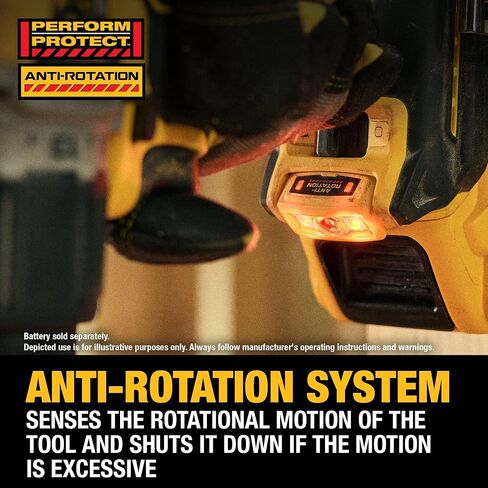 DEWALT 20V MAX XR 1/2 بوصة طقم مثقاب مطرقة لاسلكي بدون فرش مع بطارية 5AH وشاحن (DCD806H1) in Kuwait