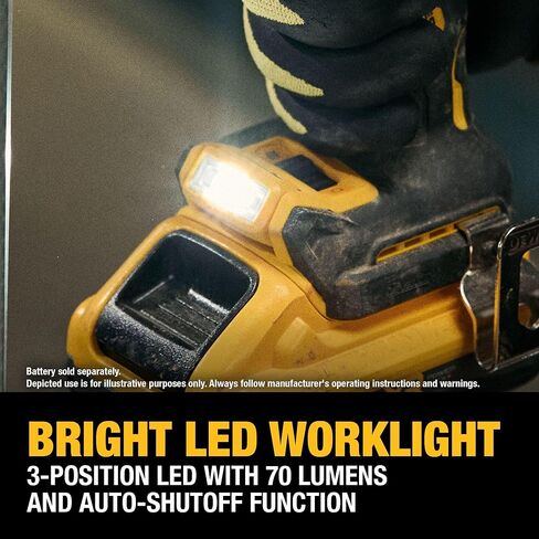 DEWALT 20V MAX XR 1/2 بوصة طقم مثقاب مطرقة لاسلكي بدون فرش مع بطارية 5AH وشاحن (DCD806H1) in Kuwait