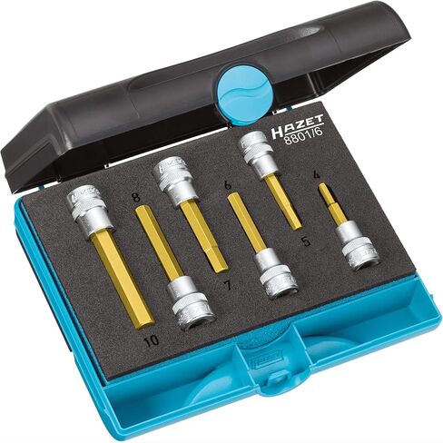 Hazet 8801/6 Hexagon 3/8" 6Piece Screwdriver Socket Set in Kuwait