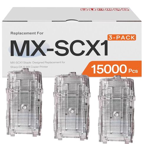 مجموعة من 3 دبابيس MX-SCX1 متوافقة مع دبابيس MX-SCX1 من Sharp بمعدل 5000 لكل خرطوشة، إجمالي 15000 قطعة in Kuwait