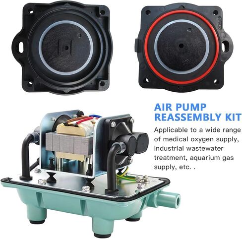 New Updated Air Pump Rebuild Complete Kit for Clearstream CS103EL/ Aqua-Safe AS500/ Aqua-Aire AA500 (style B) in Kuwait