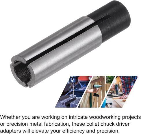 HARFINGTON 5 قطعة كوليت تشاك سائق محول 6 مللي متر إلى 4 مللي متر CNC النقش بت راوتر محول لأداة آلة التصنيع باستخدام الحاسب الآلي in Kuwait