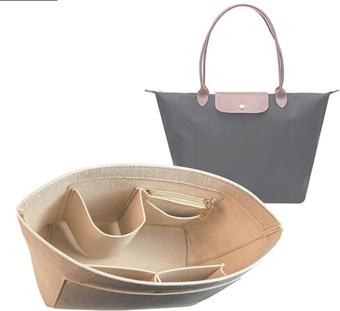 منظم محفظة Lckaey لإدراج منظم المحفظة لـ Longchamp Le pliage Y012-pink-M in Saudi Arabia