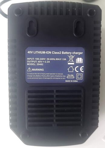 40V Replacement Greenworks 29482 Battery Charger, Compatible with Greenworks 40V Battery 29472 29482 29462 2901319 BAF702 L-300 BAF704 BAF705, Replace Charger 29482 C-220 in Kuwait