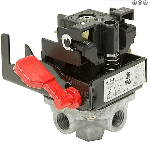 يناسب Hubbell 69JF109962R، 5530215 مفتاح الضغط 160-200 PSI 1.5 HP in Kuwait