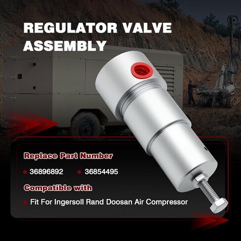 Regulator Valve Assembly Compatible With Ingersoll Rand Doosan Air Compressor Replace for 36896892 36854495 in Kuwait