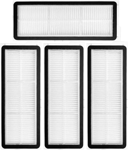 4 PCS Replacement Filters ForRoborock QV 35A / QV 35S Vacuum Cleaner HEPA Filter - Filters Accessories Kit Filters Accessories Kit - High-Efficiency Filters Replacement Parts in Kuwait