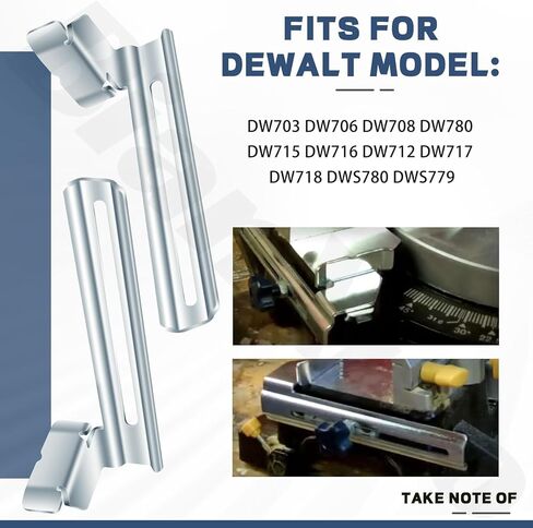DW7084 Miter Saw Crown Stops With 2 Crown Moulding Stop Compatible With DEwalt Miter Saw DW703 DW706 DW708 DW780 DW715 DW716 DW712 DW717 DW718 DWS780 in Kuwait