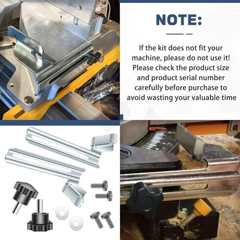 DW7084 Miter Saw Crown Stops With 2 Crown Moulding Stop Compatible With DEwalt Miter Saw DW703 DW706 DW708 DW780 DW715 DW716 DW712 DW717 DW718 DWS780 in Kuwait