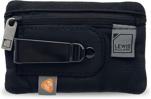 محفظة حزام سفر مخفي بمشبك مخفي من Lewis N. Clark RFID-Blocking in Kuwait