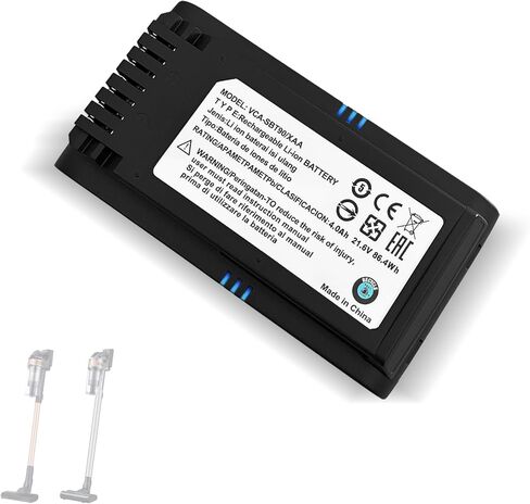 Replacement Battery for Samsung Jet 60 65 70 75 90 Series Cordless Vacuum Cleaner, Replacement for VCA-SBTA60,VCA-SBT90,VCA-SBT90EB Model Battery【NOT for Jet85 & Jet95 & Jet Bespoke】 in Kuwait