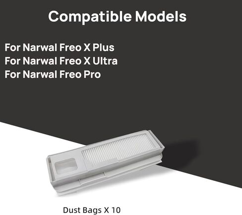 (8 قطع) مرشحات Freo Z10 HEPA متوافقة مع Narwal Freo Z Ultra، Freo X Plus، Freo X Ultra، Freo Z10، Z10 Ultra، Freo Pro، Narwal Flow، مجموعة مرشحات المكنسة الكهربائية الرطبة والجافة in Kuwait