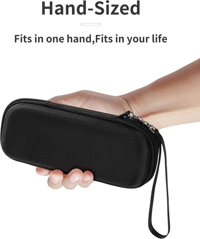 Carrying Case Compatible with Airmoto Tire Inflator, Hard Shell Storage Box for Tire Inflator Portable Air Compressor, Travel Protective Bag with Mesh Pocket for Air Pump Accessories, Black in Kuwait