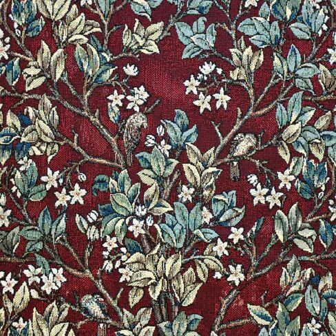 Aubelin Tapestry GREEN William Morris Tree of Life Fine Art Tapestry Wall Hanging 100% Cotton Size 28"x63" in Saudi Arabia