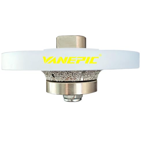 1/2 inch B13 Diamond demi bullnose Half Bullnose Profile Wheel Diamond Hand Profiler Router bit with 5/8-11 Thread for Grinder polisher Granite Marble concrete tile and Countertop Edge Shaping in Saudi Arabia