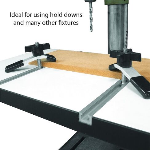 Peachtree Woodworking 1019 46" Aluminum Heavy Duty T Track in Kuwait