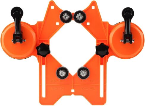 Drill Bit Hole Saw Guide, Adjustable Tile Hole Cutter Centering Locator Holder Jig Fixture for Ceramic,Tile,Glass(Orange)(COLOR:Green) in Kuwait