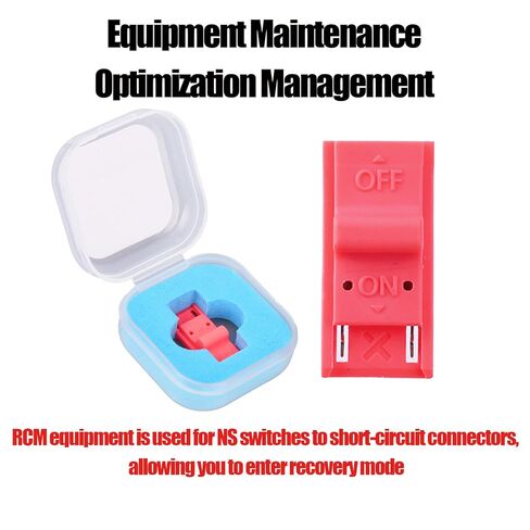 مشبك RCM Jig متوافق مع وحدة تحكم التبديل، أداة دائرة كهربائية قصيرة لمحمل RCM البلاستيكية مع فرشاة تنظيف الغبار لملحقات استعادة وحدة تحكم ألعاب الفيديو in Kuwait