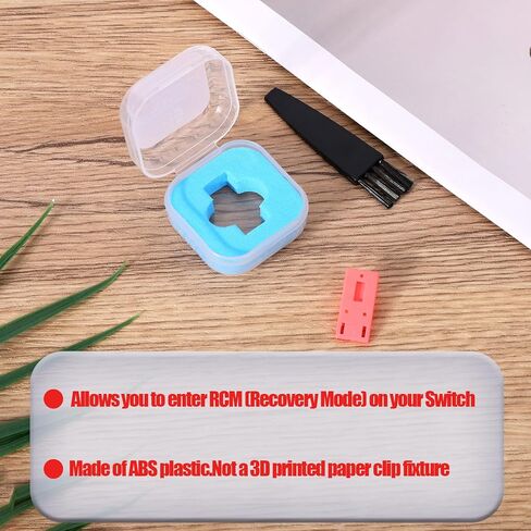 مشبك RCM Jig متوافق مع وحدة تحكم التبديل، أداة دائرة كهربائية قصيرة لمحمل RCM البلاستيكية مع فرشاة تنظيف الغبار لملحقات استعادة وحدة تحكم ألعاب الفيديو in Kuwait