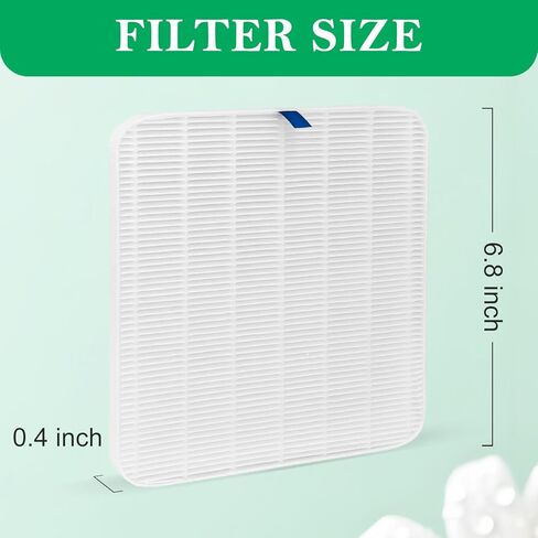 Replacement Filter Compatible with Larina nail dust collector For Makartt X11 Nail Dust Collector Replacement Filter.(4Pack) in Kuwait