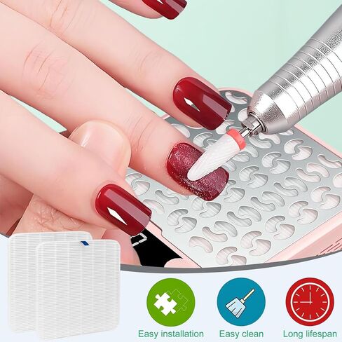 Replacement Filter Compatible with Larina nail dust collector For Makartt X11 Nail Dust Collector Replacement Filter.(4Pack) in Kuwait