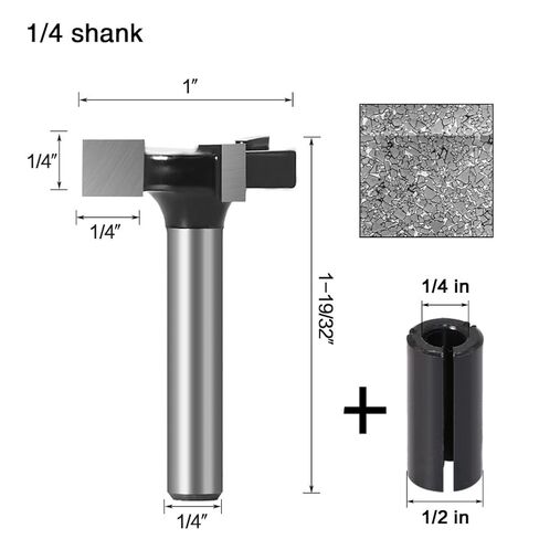 مجموعة لقم التوجيه CNC المكونة من 6 قطع من WSOOX مجموعة مستوى دخول عرقوب 1/4 بوصة للاستخدامات المتعددة للمبتدئين للأخدود على شكل V والأخاديد الدائرية للنقش، والنقر، والشق، والتشذيب، وقطع النقاط، والتغطية، وما إلى ذلك. in Kuwait