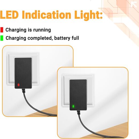 Shentec 1.2V-18V Porter Cable Ni-MH/Ni-Cd Charger Compatible with Porter Cable PC18B PCC489N PCXMVC Porter Cable Battery Slide-in Style (Not Fit for Li-ion Battery) in Kuwait