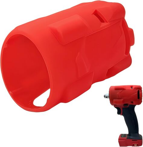 حذاء واقي من الصدمات 49-16-2854 لمفتاح M18 FUEL 3/8" و1/2" - متوافق مع الموديلات 2854-20، 2855-20، 2855P-20 - مقاوم للصدمات والخدش (أسود) in Kuwait