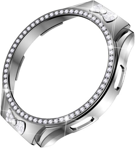 Hemobllo Diamond Case Watch Screen Protector Smartwatch Cases Watch Protector Case Watch Decor Watch Accessories Case Smartwatch Hollow Shell Glitter Watch Case Watch Glitter Case Supplies in Saudi Arabia