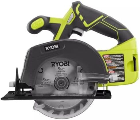 منشار دائري RYOBI 18V ONE+ 5-1/2 بوصة مع شفرة مائلة من الكربيد 5-1/2 بوصة 18TPI in Kuwait