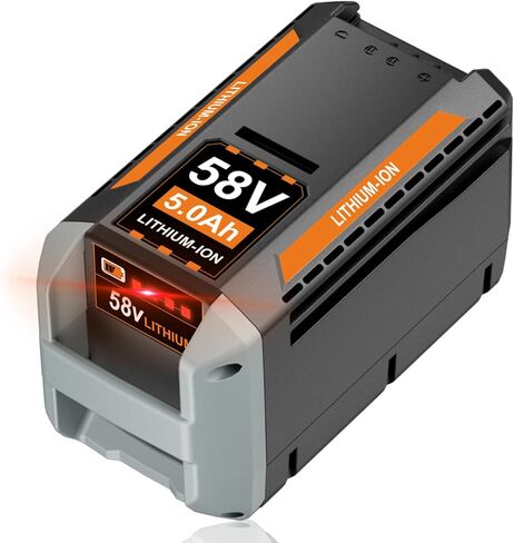 بطارية بديلة 58 فولت 5.0 أمبير في الساعة لبطارية Echo 58V CBP-58V20 CBP-58V40، متوافقة مع أدوات الطاقة Echo 58V CBP-58V40 CBP-58V2AH CHT-58V CDST-58V in Kuwait