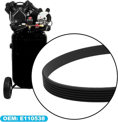 ضاغط هواء حزام متعدد المضلع E110538 6 بساتين 1270 مم متوافق مع HUSKY C603H 50" in Kuwait