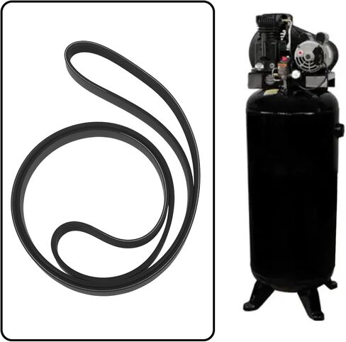 ضاغط هواء حزام متعدد المضلع E110538 6 بساتين 1270 مم متوافق مع HUSKY C603H 50" in Kuwait
