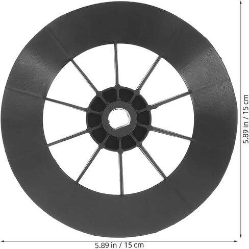 Hemobllo Air Compressor Fan Blade Replacement: 5.89" ABS Cooling Fan for Small Direct-Drive Pumps, Heavy-Duty Heat Resistant Motor Cooling Components for Portable Air Compressor Repair in Kuwait