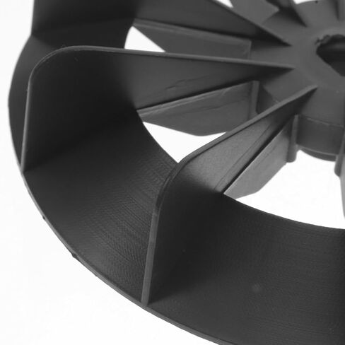 Hemobllo Air Compressor Fan Blade Replacement: 5.89" ABS Cooling Fan for Small Direct-Drive Pumps, Heavy-Duty Heat Resistant Motor Cooling Components for Portable Air Compressor Repair in Kuwait