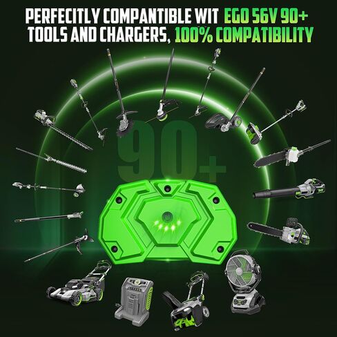 Replacement for EGO 56V Battery 5.2Ah, Compatible with All EGO 56 Volt Lithium-lon Battery Power Tools, for EGO Battery BA5602, BA5600, BA1400T in Kuwait