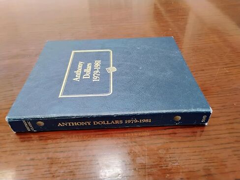 Whitman US Susan B. Anthony Dollar Coin Album 1979 - 1981 #9149 in Saudi Arabia
