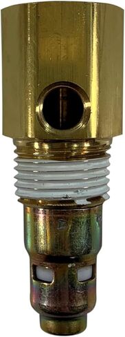 American Made Brass Replacement In-Tank Check Valve for Jenny K15A-SP Compressor. 1/2" FNPT Top Inlet, 1/2" MNPT Outlet, Tapped with One 1/8" FNPT Side Port in Kuwait