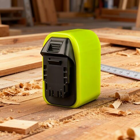 محول فقط لأدوات Hercles 20V - متوافق مع بطاريات Ryobi 18V لإمدادات الطاقة (بدون شحن؛ BMS مدمج) - ليس لمسدس الحرارة، أو مضخة التفريغ، أو أدوات 12 فولت in Kuwait