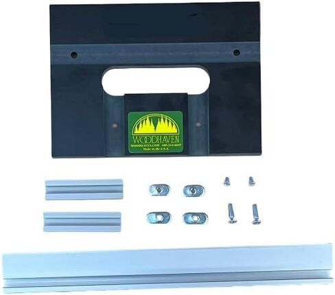 أداة Woodhaven Jig للتركيب المفصلي غير المرئي، أداة قالب مخفية/مخفية 6 بوصة (151 مم × 25 مم)، صنع في الولايات المتحدة الأمريكية in Kuwait