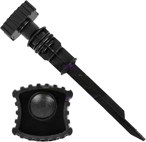 FC312043000 Air Compressors Oil Dipstick - for Rolair Air Tools and Air Compressors Parts Replacement - 5-1/8" Long 3/4" diameter Black in Kuwait