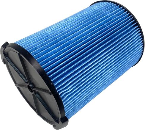 فلتر مكنسة كهربائية بديل VF5000 رطب وجاف من MaximalPower للمكنسة الكهربائية الصلبة سعة 6-20 جالون - فلتر قابل لإعادة الاستخدام وقابل للغسل لتنظيف رقائق الخشب من حطام الغبار لممر المرآب المنزلي (عبوة واحدة) in Kuwait