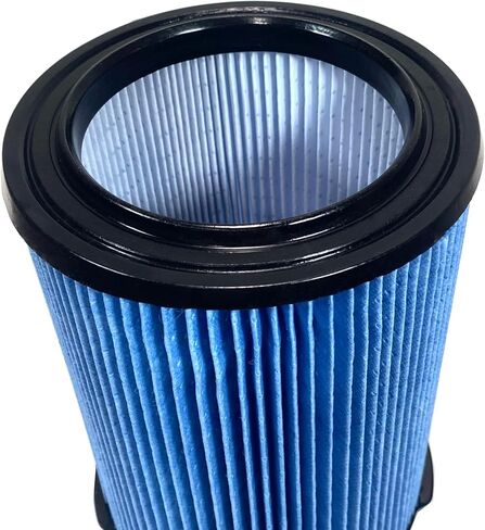 فلتر مكنسة كهربائية بديل VF5000 رطب وجاف من MaximalPower للمكنسة الكهربائية الصلبة سعة 6-20 جالون - فلتر قابل لإعادة الاستخدام وقابل للغسل لتنظيف رقائق الخشب من حطام الغبار لممر المرآب المنزلي (عبوة واحدة) in Kuwait