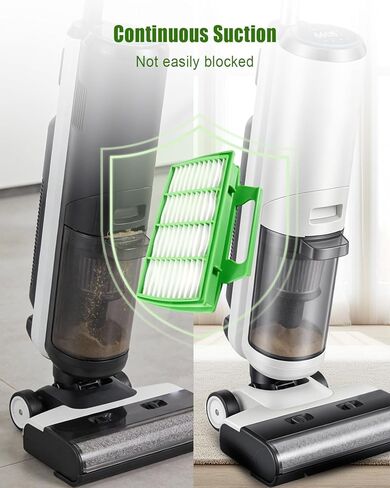 قطعتان من مرشحات النظافة الدقيقة المتوافقة مع مكنسة Sebo 6608ER 6696ER، مناسبة لـ AIRBELT K 6629ER جميع موديلات مكانس AIRBELT K1 K3 in Kuwait